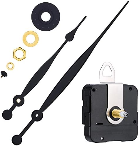 Hicarer Replacement Part for Prestige Familyoplex Clock Long Hands and Spade Hanger