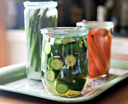 Weck Tulip Jar Sourdough Elegant SACHET JAR for Heath