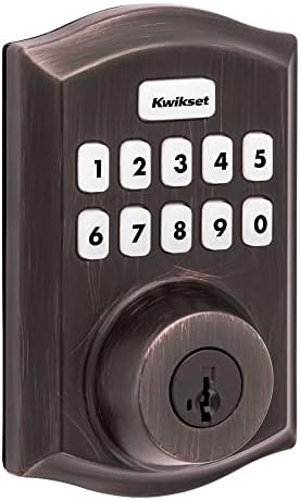 Secure Keyless Entry Kwikset Smart Lock Deadbolt with Z-Wave