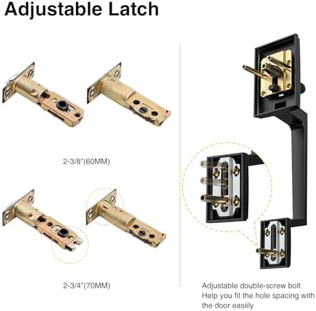 Keeping your door secure and stylish has never been this easy