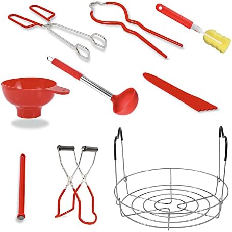 9-Piece Canning Kit - 304 Stainless Steel - Kitchen Dining - Fribug
