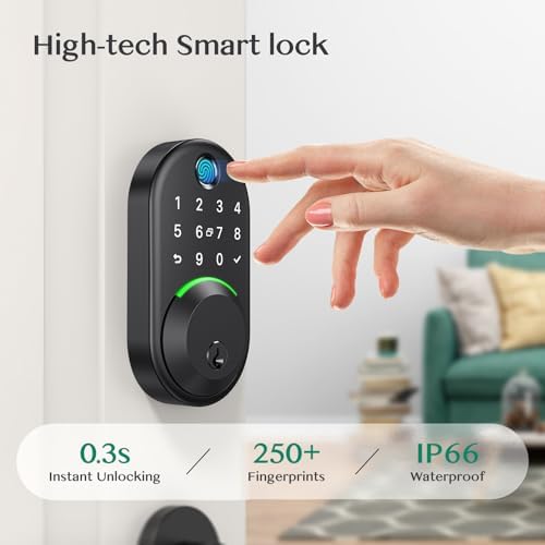 WiseGear Keypad Smart Deadbolt