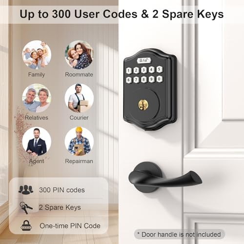 Secure Keyless Entry Door Lock