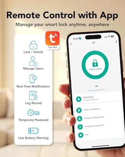 Secure Intuitive Door Lock with Smart Features