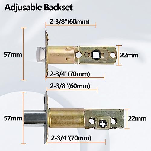 Keyed Door Security Combo Set 2-Pack