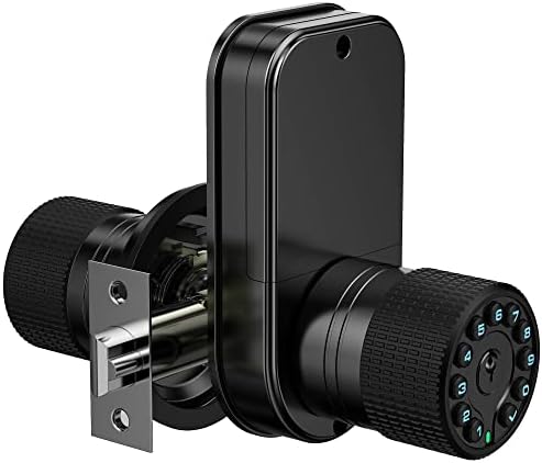 Secure Digital Door Keypad with Dual Cylinder Lock on Door