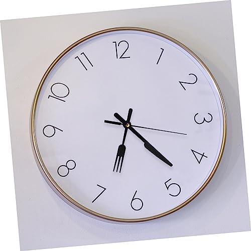 SOESFOUFUReplacement Part for Wall Clocks Black Fork Hands Clock Movement