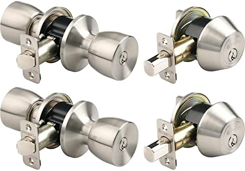 Brinks Secure Door Knob Set - Styles Match Your Home