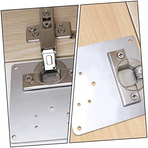 Sturdy Stainless Steel Hinge Repair Plates