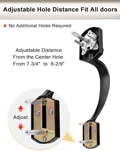 Tinewa Front Door Handle Set with Deadbolt Replacement