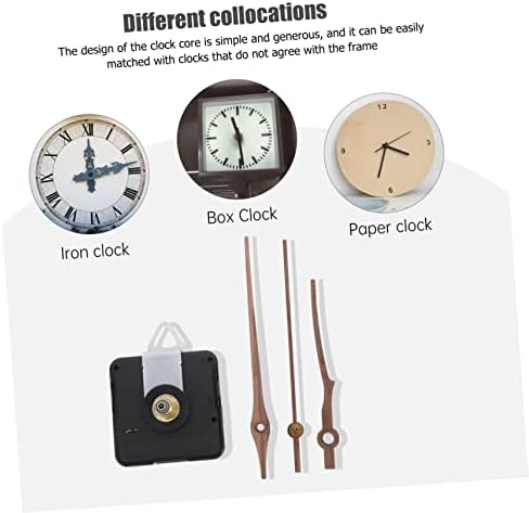 Gadpiparty Practical Clock Kit 4 Set Replacement Clock Hands Wall Clock Accessory