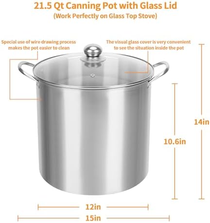 Stainless Steel Canning Kit for Beginners
