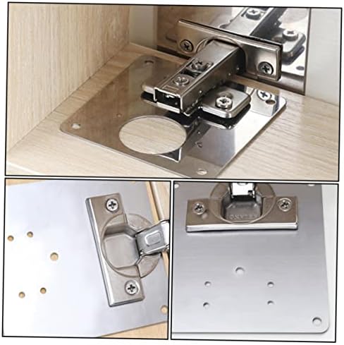 Sturdy Stainless Steel Hinge Repair Plates