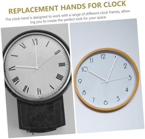 Veemoon 10-Piece Replacement Clock Hands for Wall Clocks
