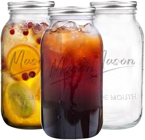 Mason Jars for Canning and Storage