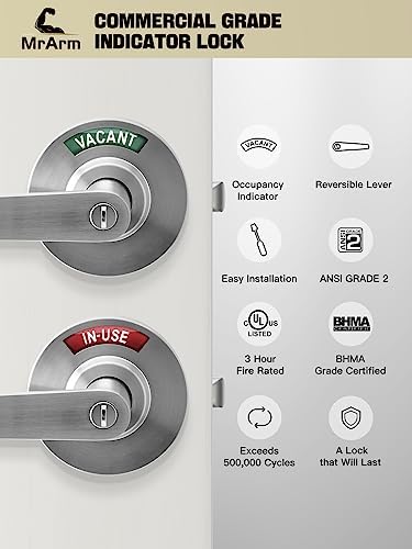 Privacy Indicator Door Handle