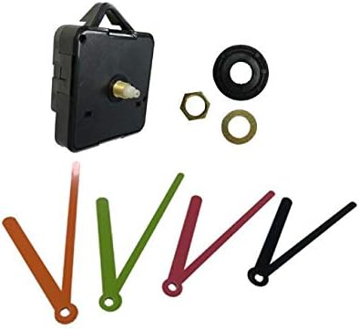 18mm Yellow Plastic Geometric Clock Shaft for Repair Replacement