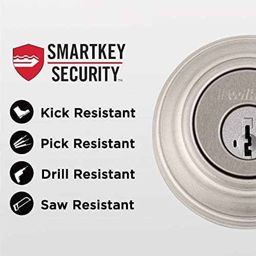 Quickset 991 Tustin SmartKey Deadbolt Combo Pack