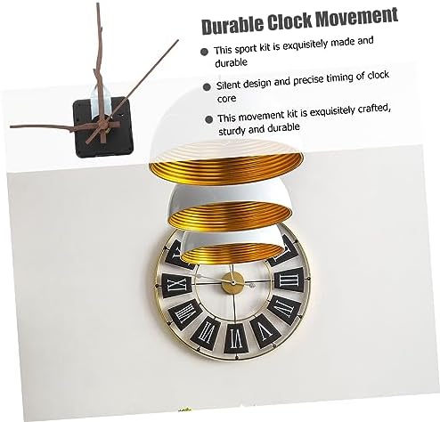 Gadpiparty Practical Clock Kit 4 Set Replacement Clock Hands Wall Clock Accessory