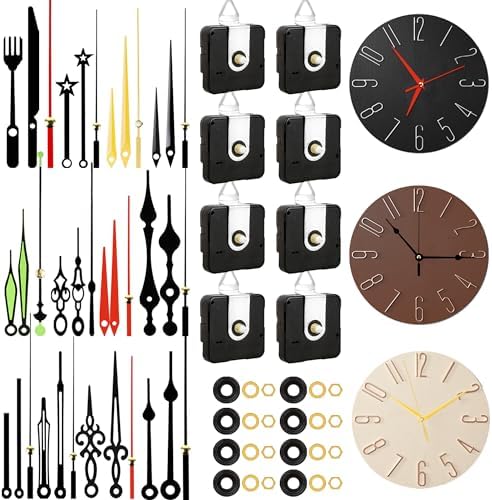 High Torque Replacement Clock Mechanism Kit 8PCS Paraor Clocks