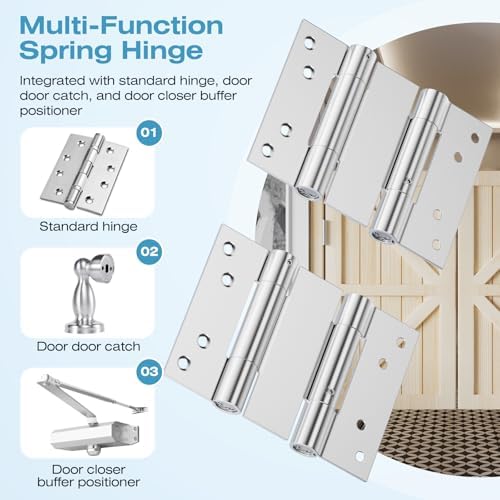 Runbo 3-Inch Stainless Steel Door Hinge