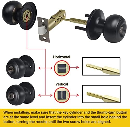 Stainless Steel Privacy Door Knob