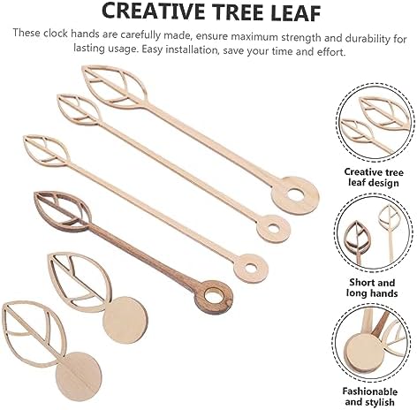 Custom DIY Clock Accessories with Wood NUATal Design