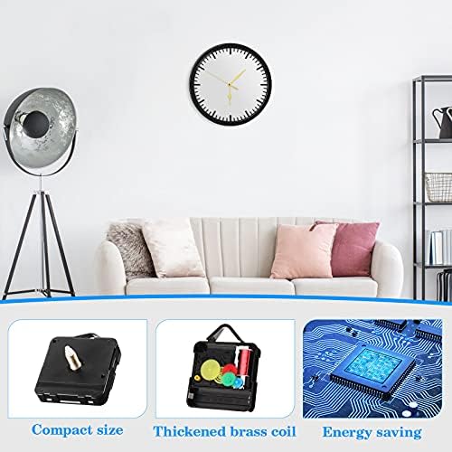 DOITOOL Silence Quartz Clock Movement Replacement Kit