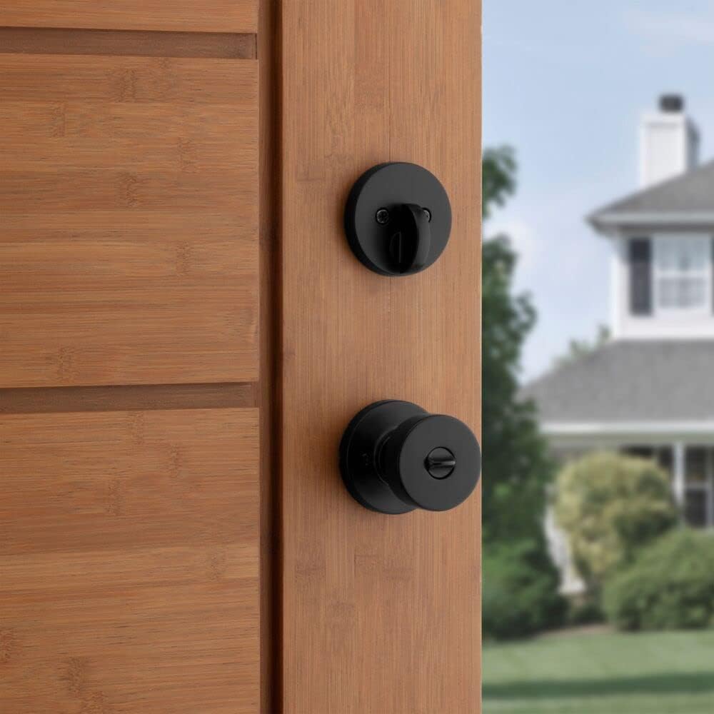 Kwikset 991 Pismo Knob Deadbolt Combo
