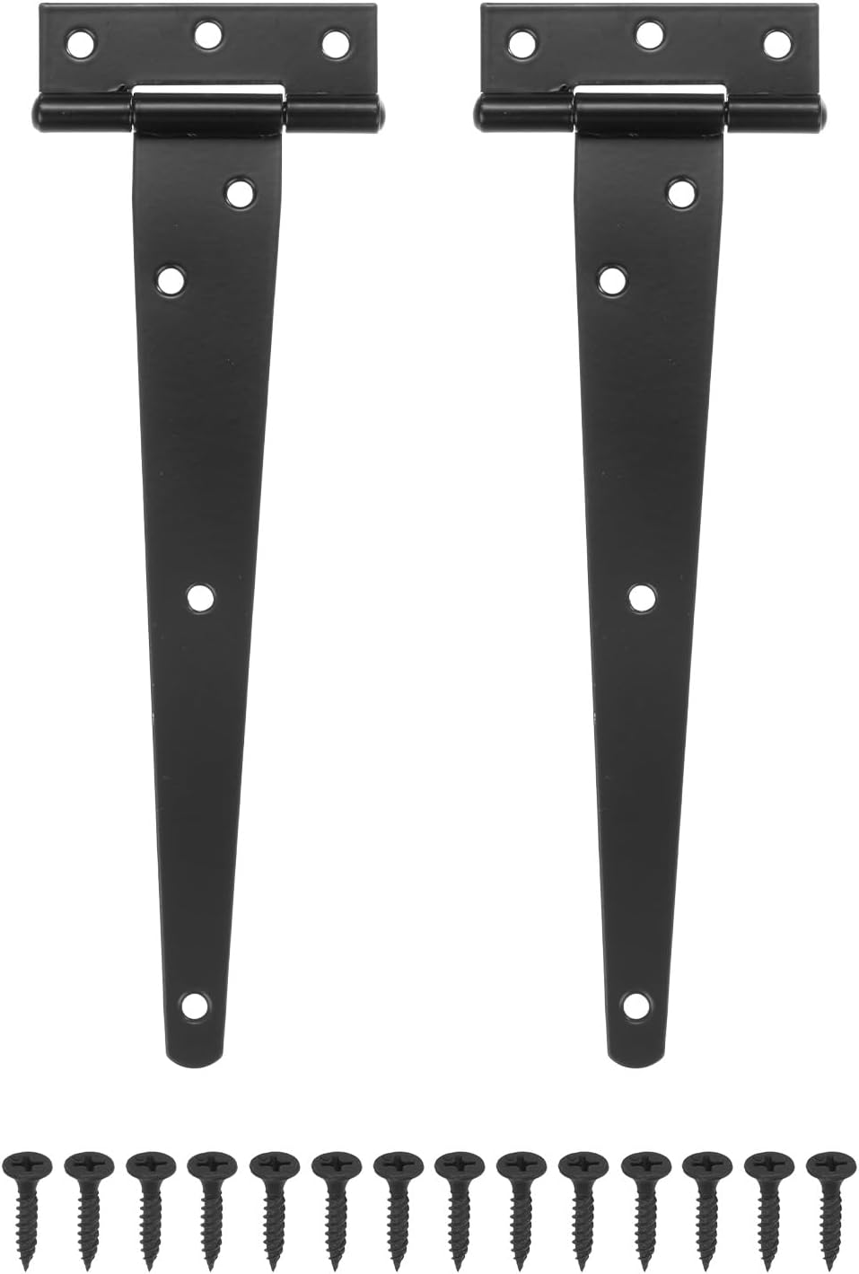 2-Pack Iron T-Strap Shed Door Hinges