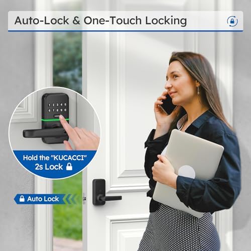 Secure Smart Door Lock with Keypad for Front Door