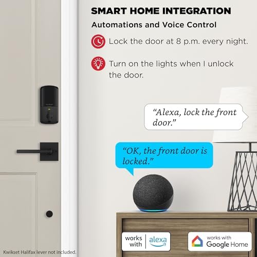Kwikset Halo Wi-Fi Smart Lock Keyless Entry