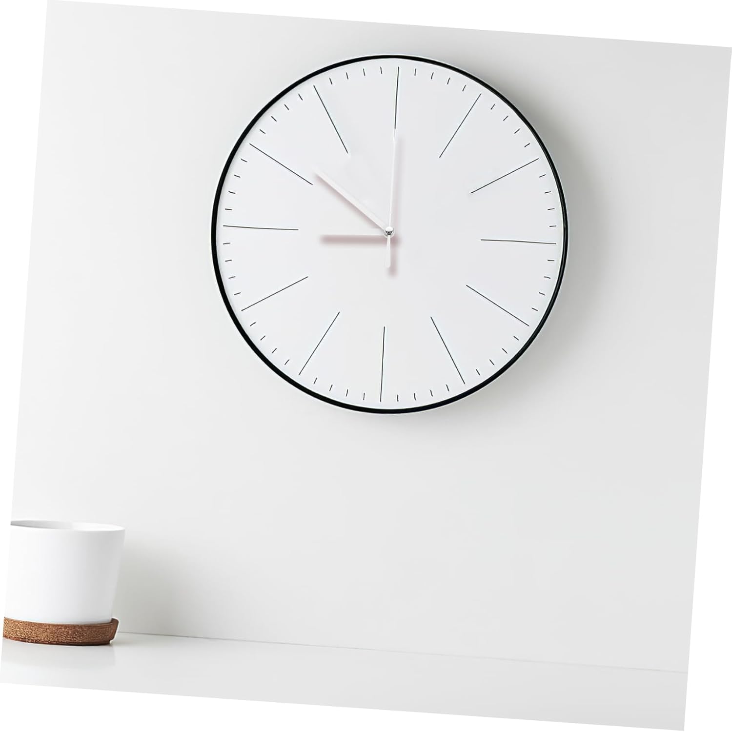 ORFOFE White Plastic Clock Hands for Mute Clocks