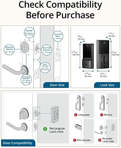 Secure Convenient Door Lock with Built-in WiFi