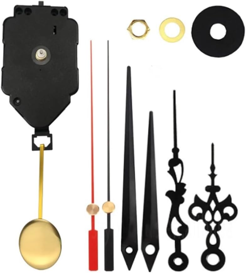 Precision quartz wall clock movement set - repair your old clock easily
