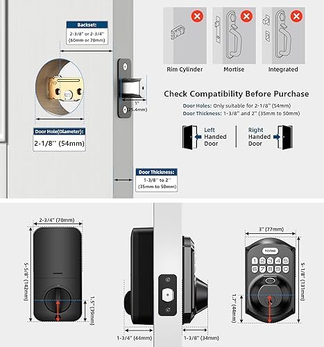FingerPrint Door Lock For Secure Convenient Entry