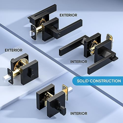 Superior Quality Black Door Handle