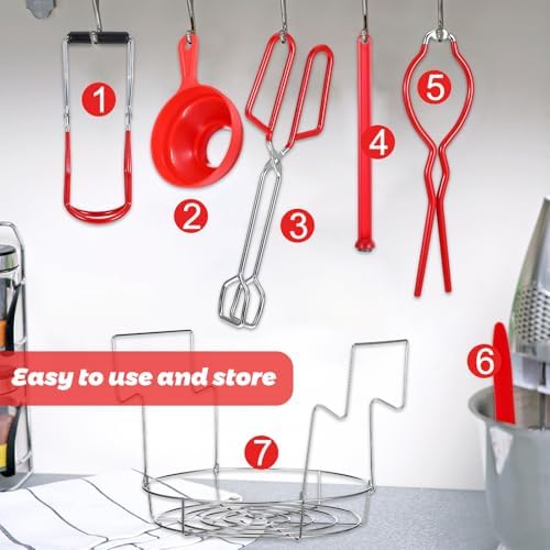 Complete Stainless Steel Canning Kit - Multifunctional Canning Tools for Home Cooks