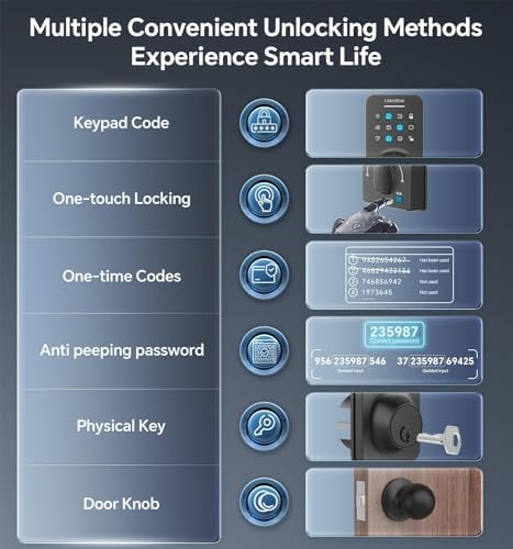 Ulecoce Smart Entry Door Lock Set