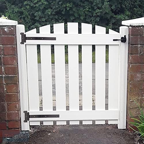 DIYWorld 18-Inch Black Door Hinges