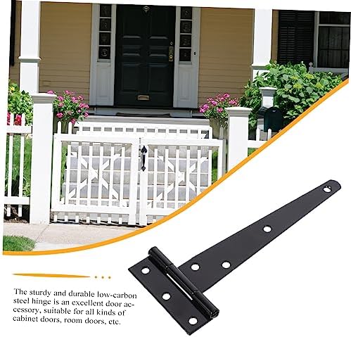 Two-Piece Heavy Duty Gate Hinges with Bi-Shape Design