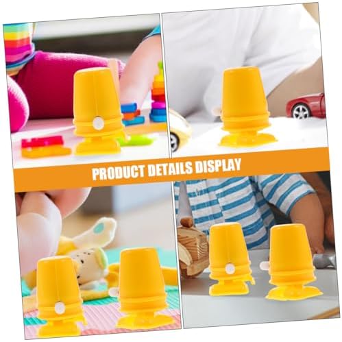 Hohopeti Wind-Up Toy MovementEight-Piece Plastic Clock Accessories for Kids