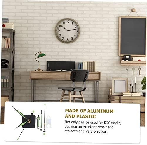 IWOWHERO Silent Quartz Clock Movement Kit