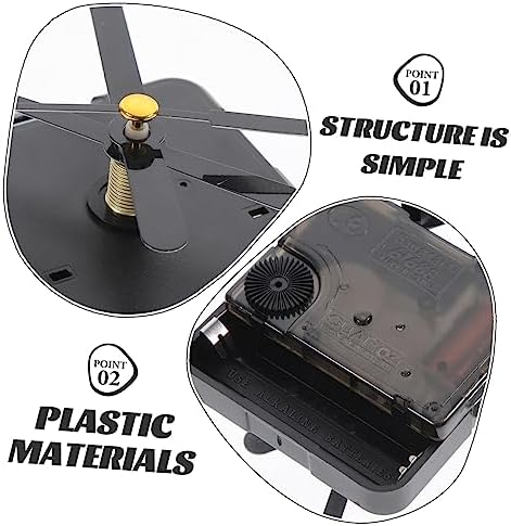 ANDRESLAD DIY Clock Mechanism Kit - Quiet Sure-Handling quartz Watch Parts