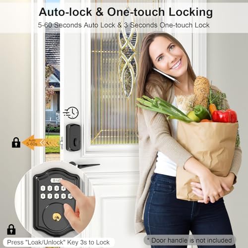 Secure Keyless Entry Door Lock