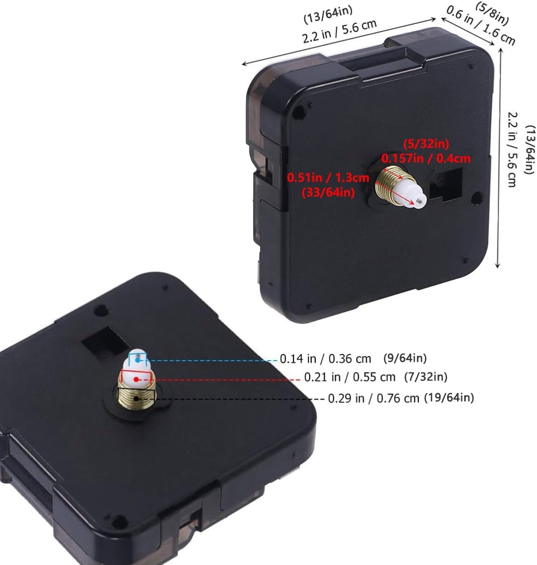 Replacement for quartz wall clock movement
