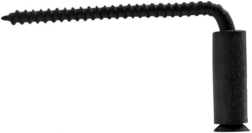 Renovators Supply 6-Piece Black Wrought Iron Gate Hinges