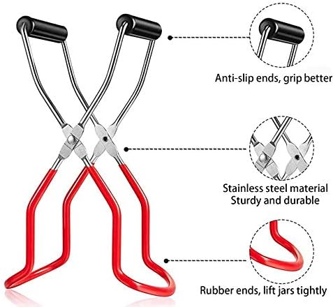 Cedilis 4-Piece Canning Kit Stainless Steel Canning Supplies for Mason Jars