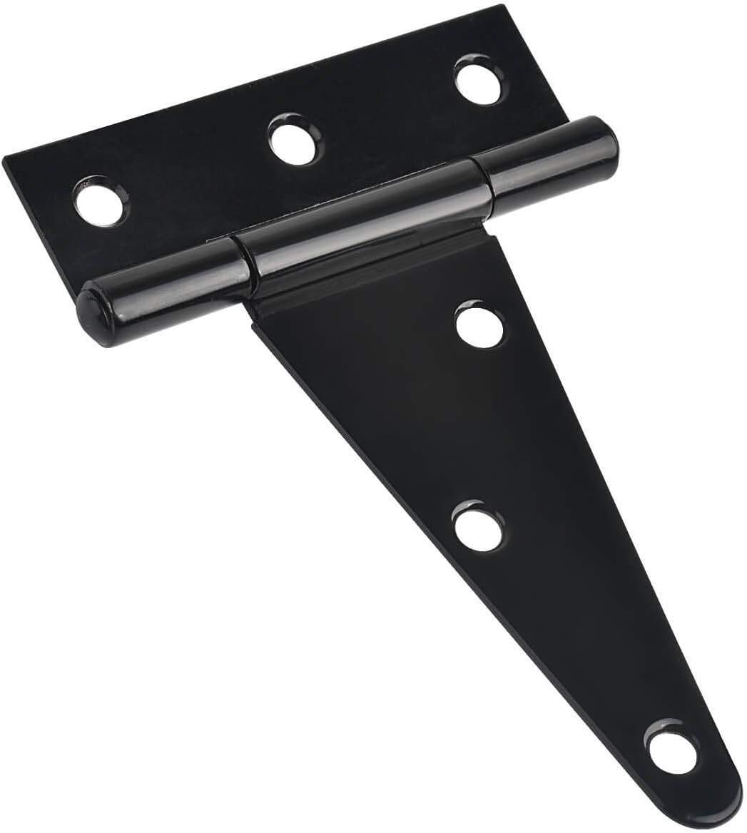 NIDAYE 4Pack 4 Inch T Strap Door Hinges Heavy Duty Shed Gates