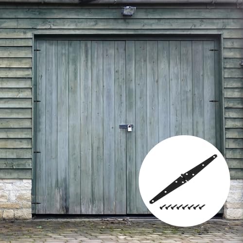 4Pcs 6 Inch Shed Door Hinges Heavy Duty Gate Hinge